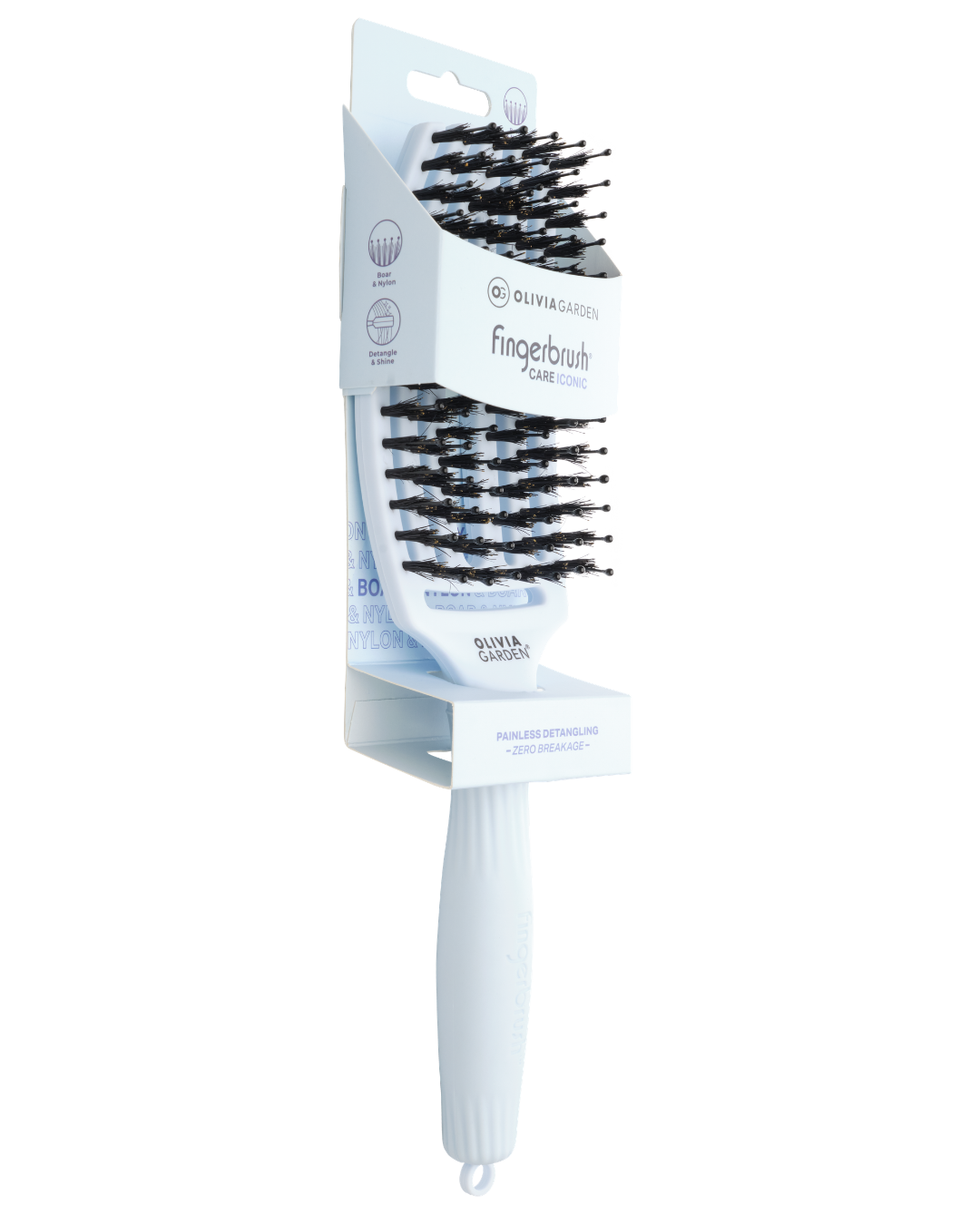 CEPILLO FINGERBRUSH COMBO OLIVIA GARDEN Pastel Blue